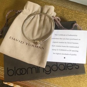 David Yurman Diamond Chatelaine Bracelet